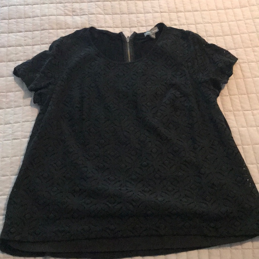Black Stitch Fix blouse from Market and Spruce